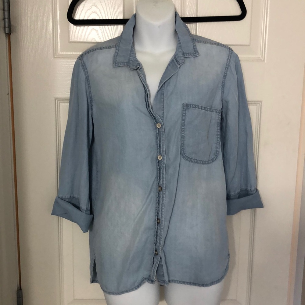 Chambray button up
